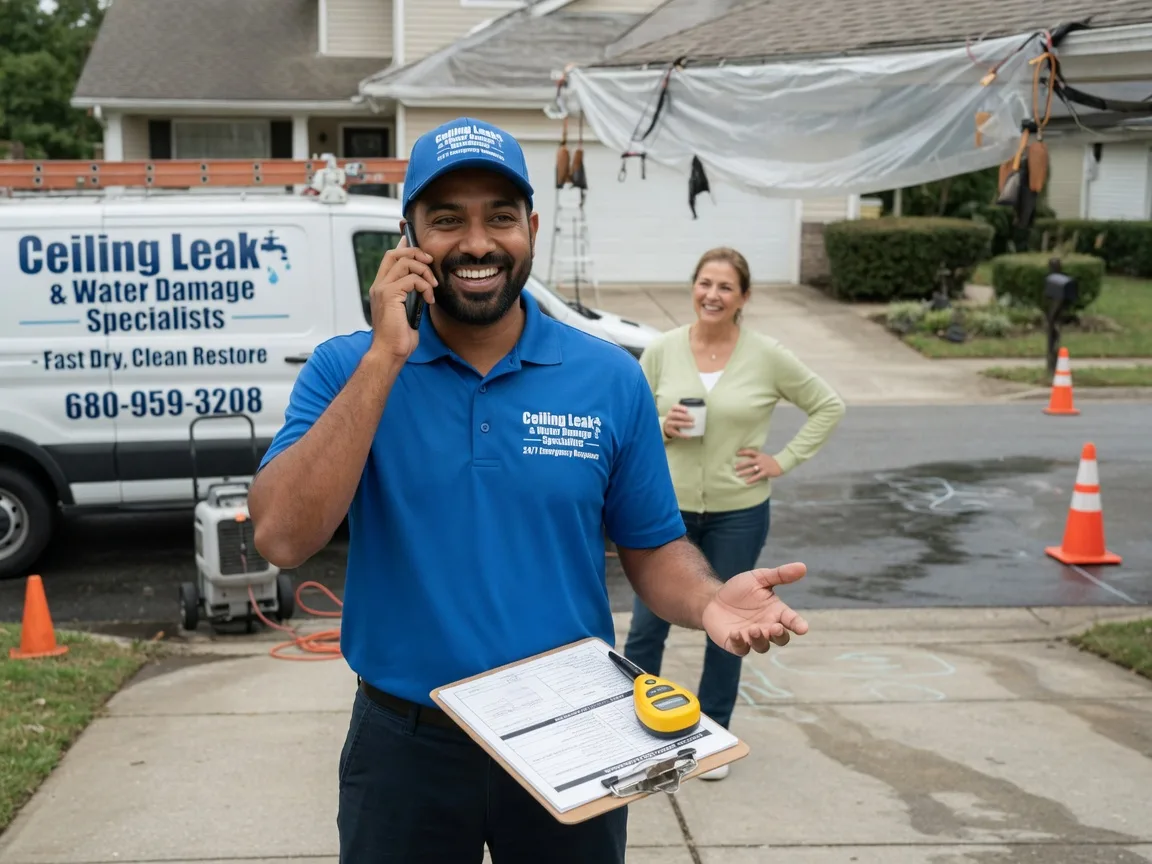 Ceiling Leak Cleanup Fairfax, SC FAQs